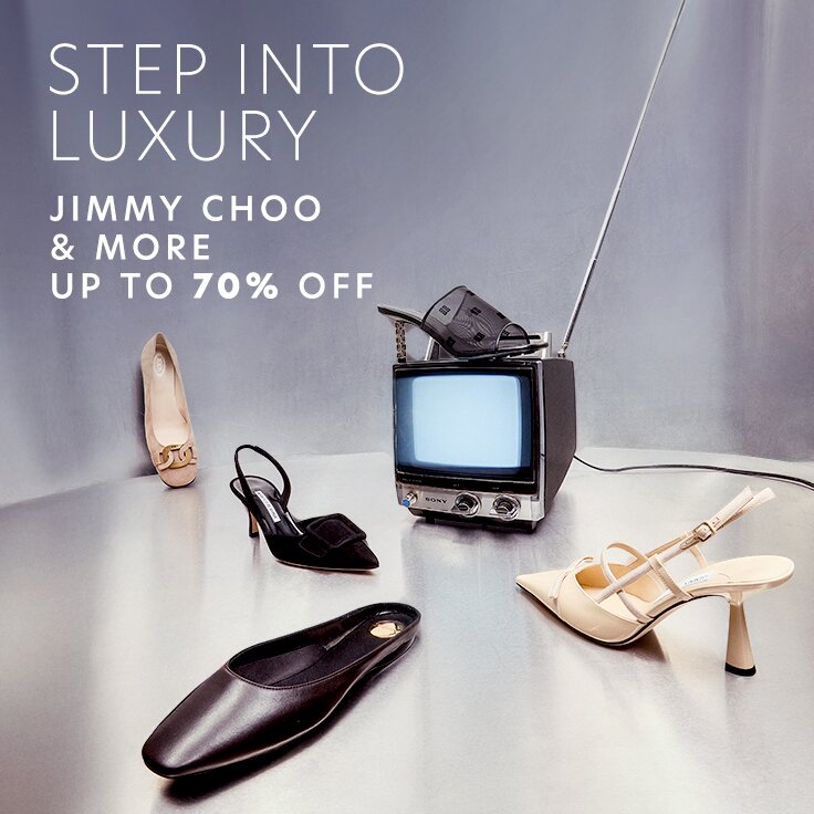Up to 70% Off Jimmy Choo & More | Step into Luxury: ...
