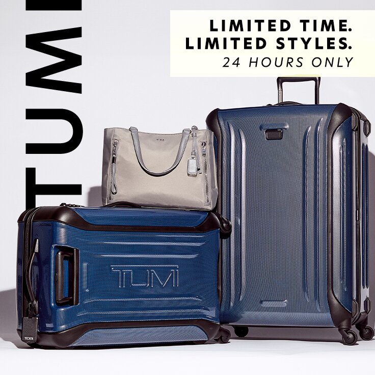 TUMI for 24 Hours Only | Limited Time. Limited Styles.: ...