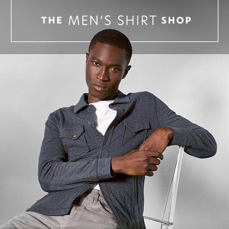 The Men’s Shirt Shop: Polos to Sweaters