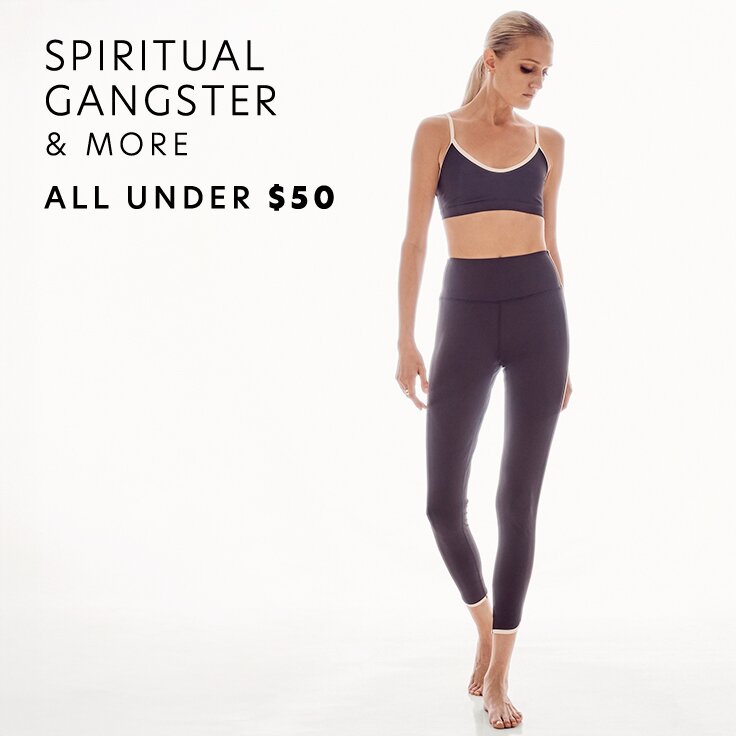 All Under $50 Spiritual Gangster & More: Trending Activewear