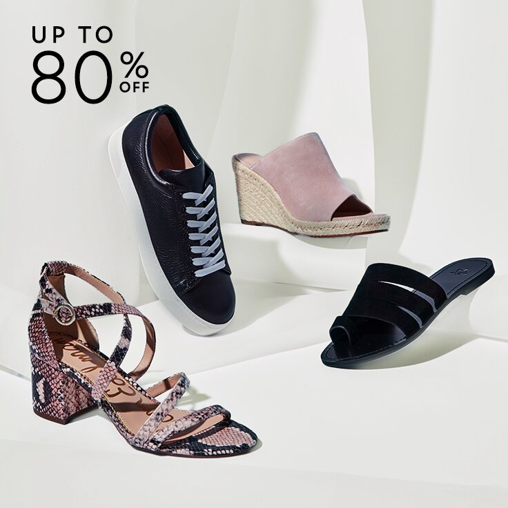 Up to 80% Off: Summer Shoes Takeover