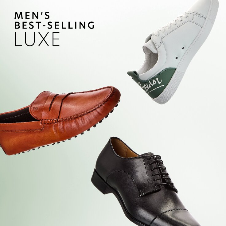 Men’s Best-Selling Luxe: Priced to Buy