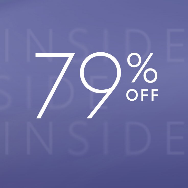 79% Off Inside: 48 Hours Only