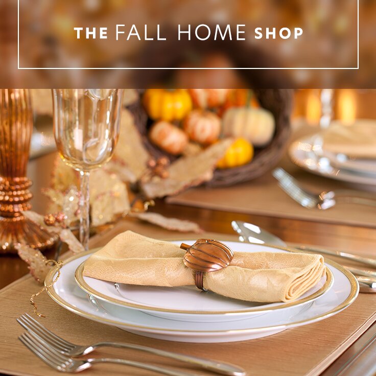 The Fall Home Shop: Entertaining Essentials to Decor