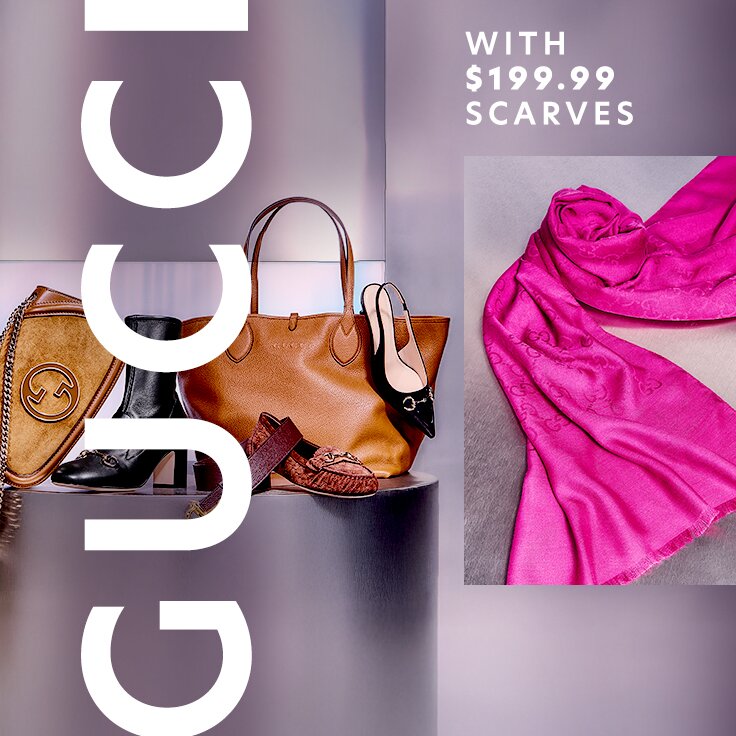 Gucci with $199.99 Scarves: Fall Preview