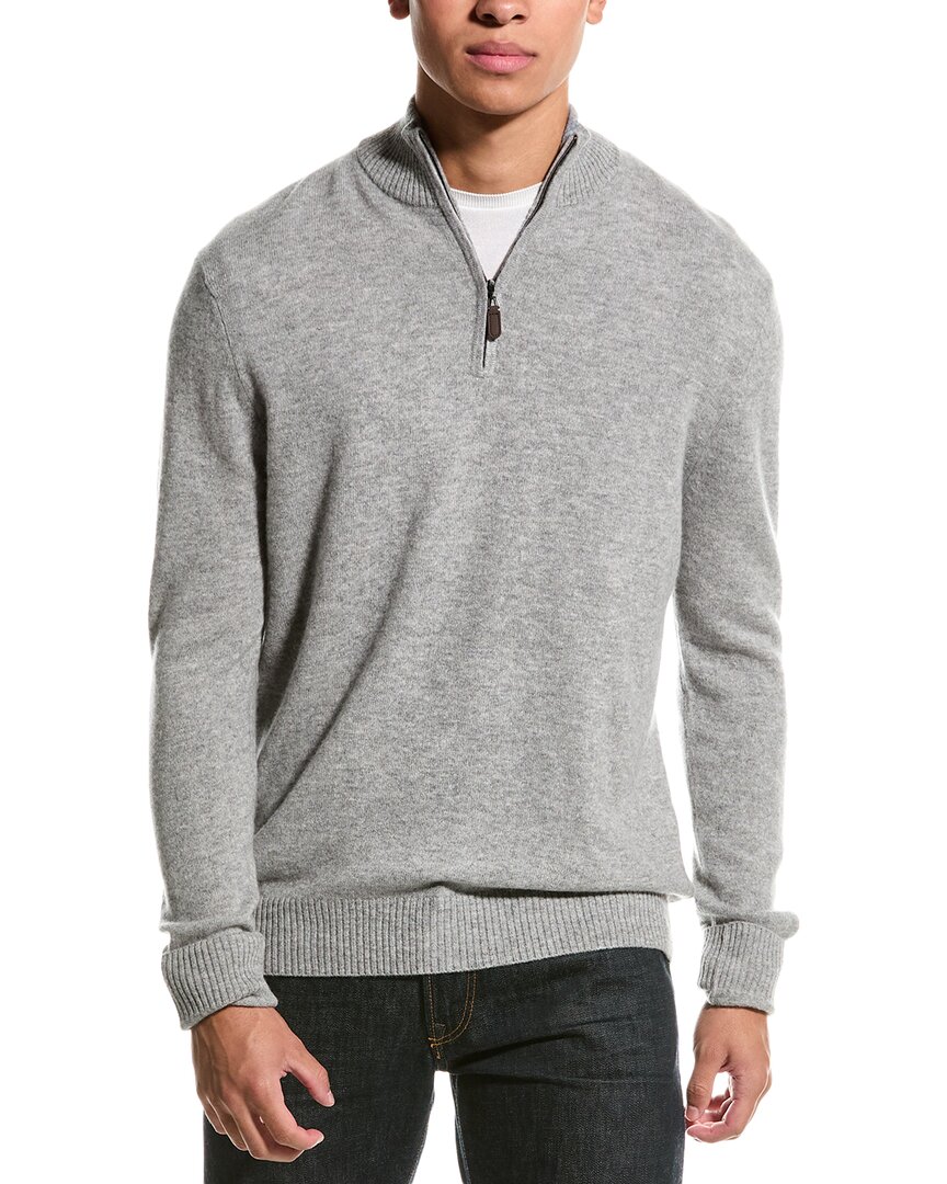 Qi Cashmere 1/4-Zip Cashmere Mock Sweater Men's | eBay Qi Cashmere 1/4-Zip Cashmere Mock Sweater Men's | eBay