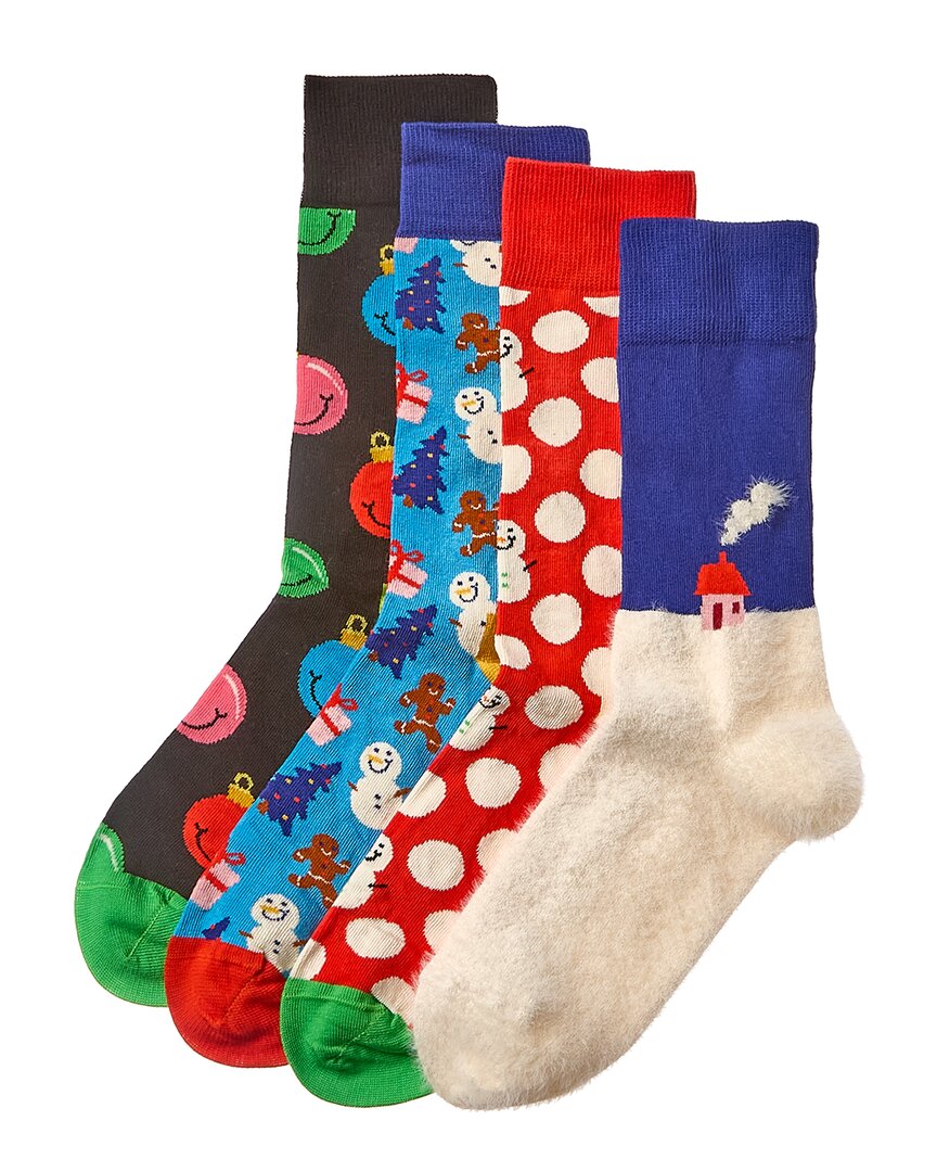 Shop Happy Socks 4pk Holiday Time Sock Gift Set