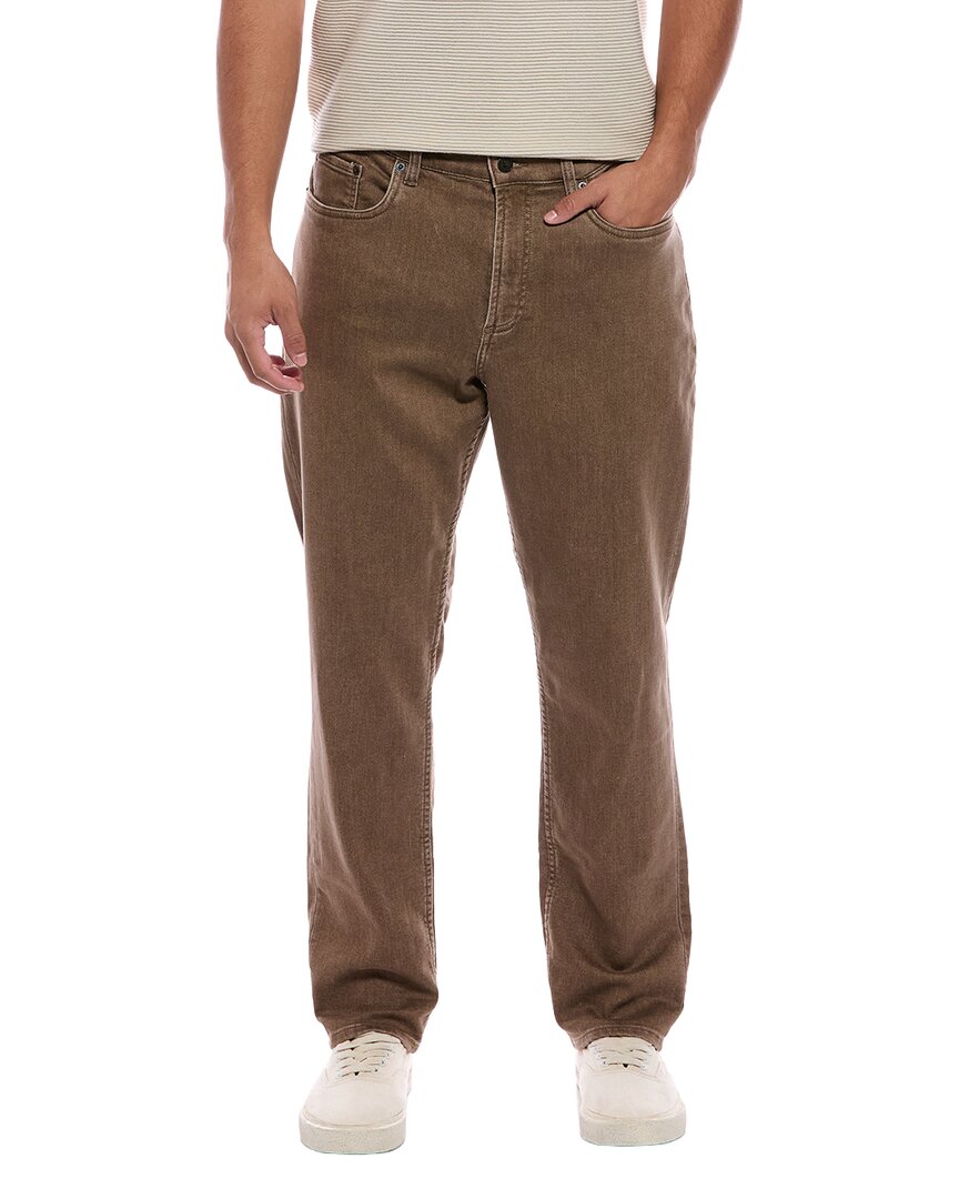 Faherty Stretch Terry Pant In Brown