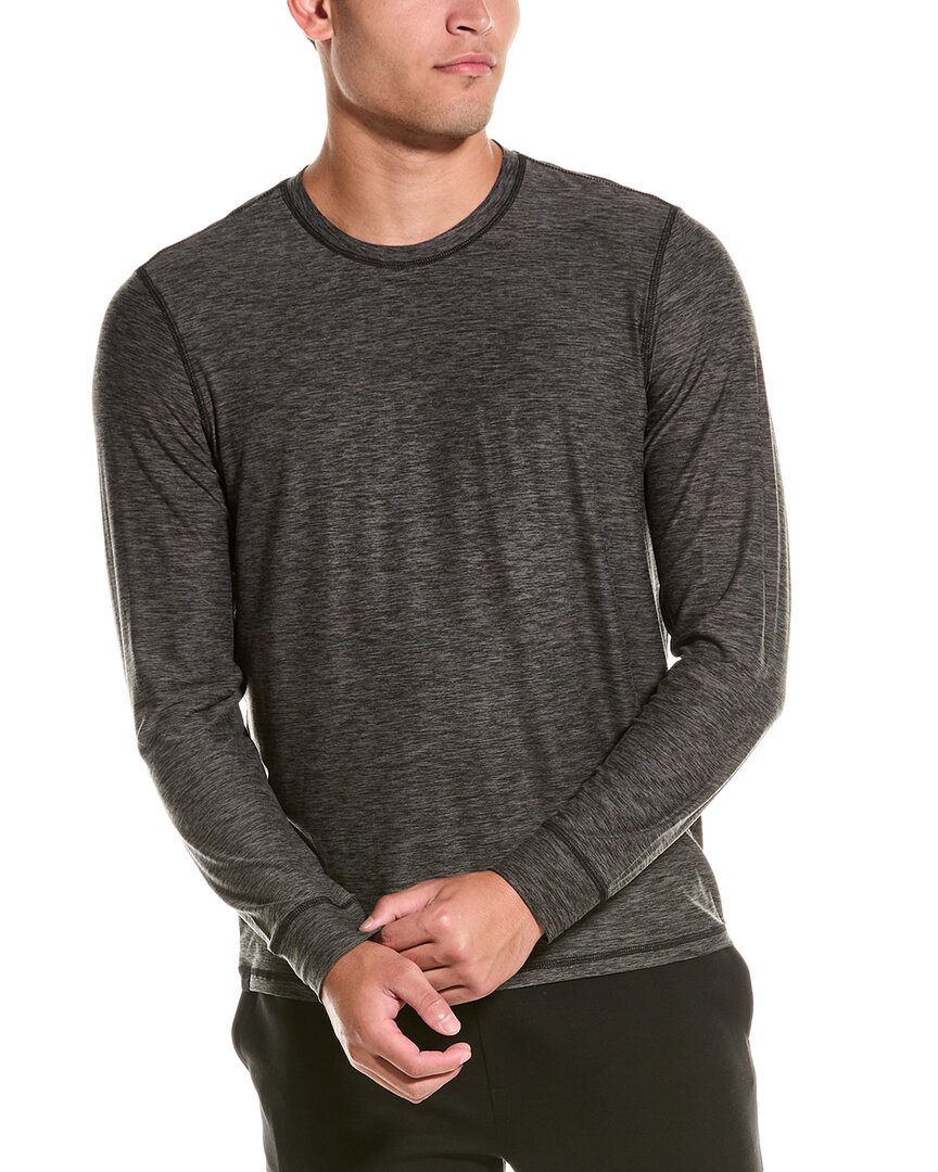 Barefoot Dreams Malibu Collection Butterchic Knit Light T-shirt In Grey
