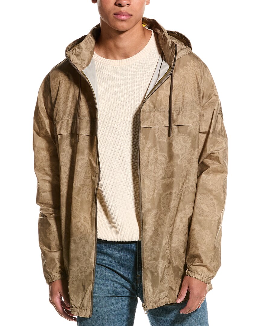 Moncler Jacket In Brown