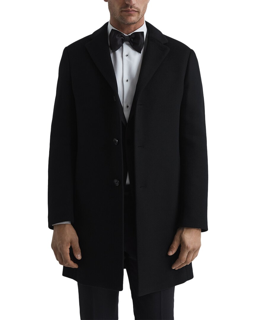 Reiss Gable Wool Blend Overcoat