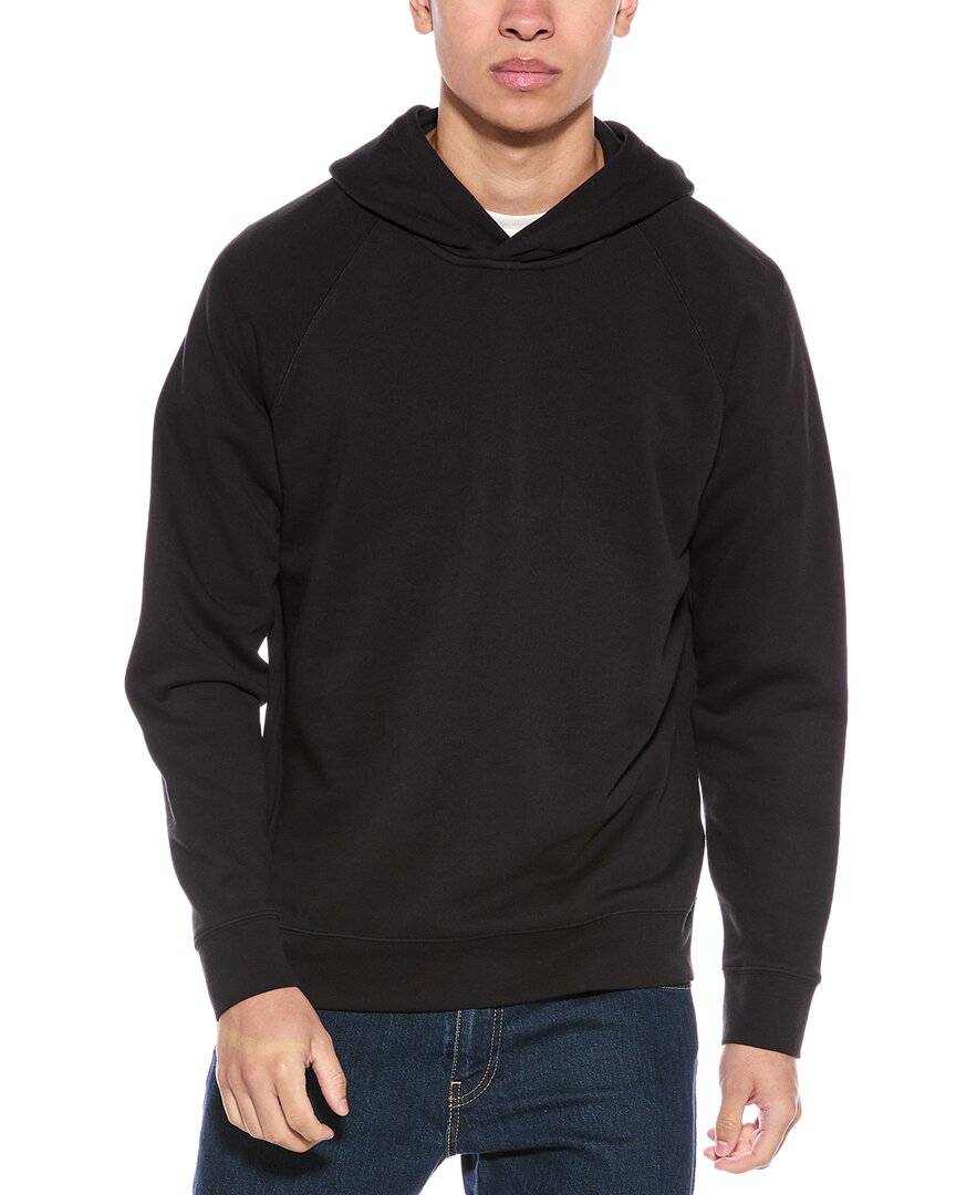 Vince Pullover Hoodie In Black