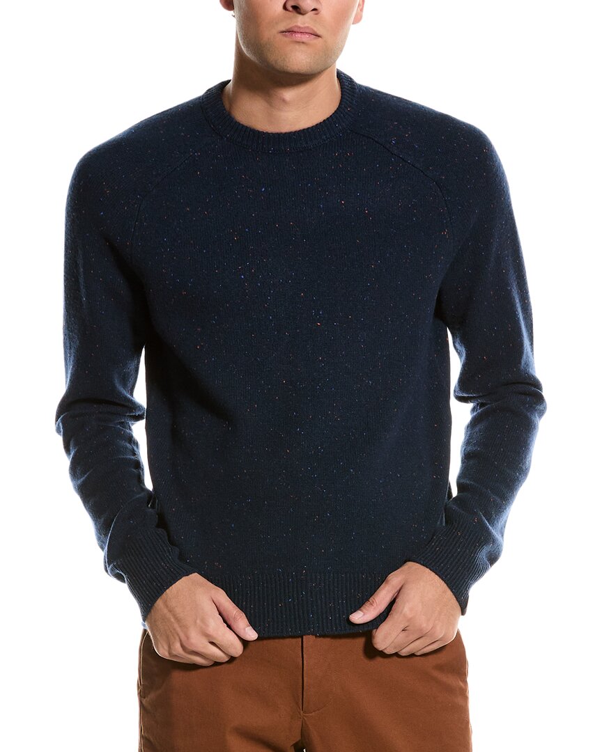 Rag & Bone Harlow Wool & Cashmere-blend Crewneck Sweater In Blue