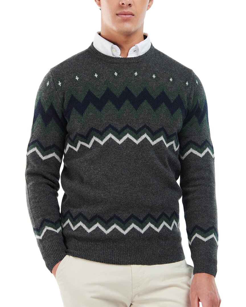 Barbour Regis Fair Isle Crewneck Sweater