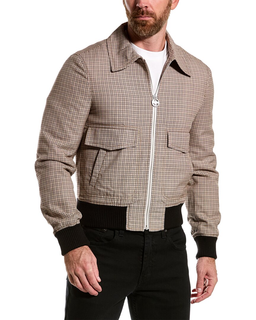 Lanvin Padded Jacket In Brown
