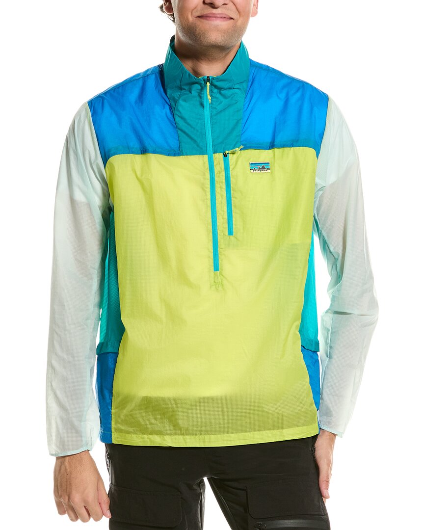 Patagonia Houdini Stash 1/2 Zipper Pullover In Green