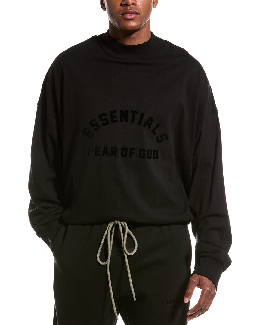 Essentials Fear Of God  T-shirt In Black