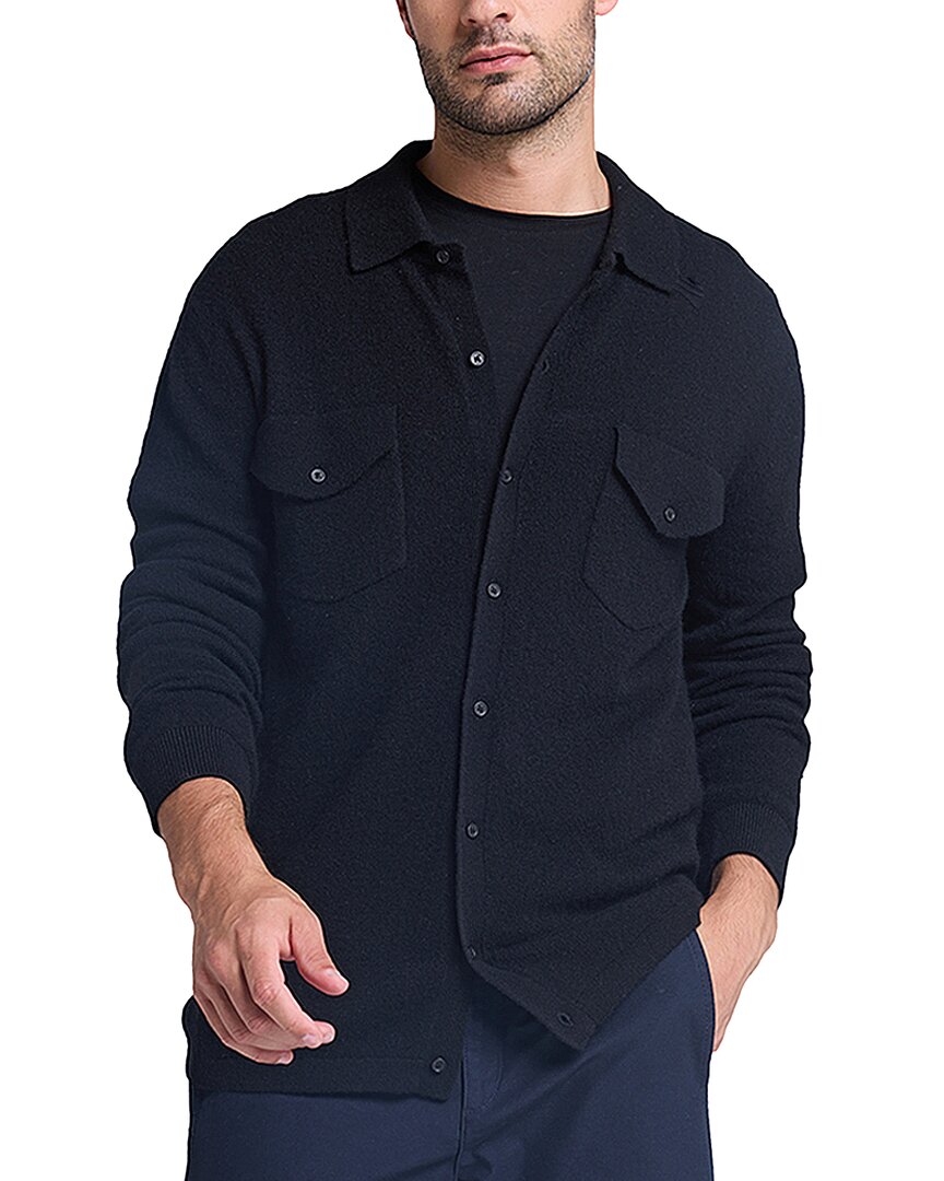 Maison Heritage Cashmere Sweater In Blue