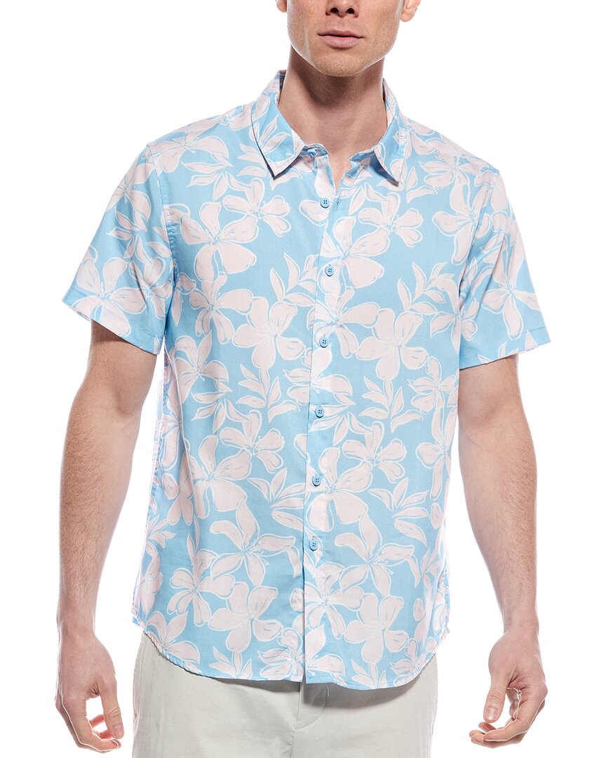 Endless Summer Textured Button-down Shirt