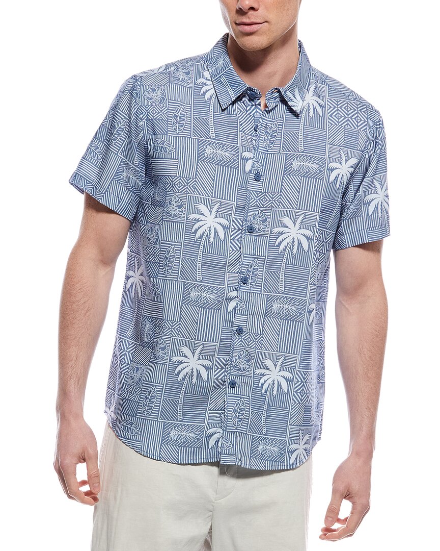 Endless Summer Textured Button-down Shirt