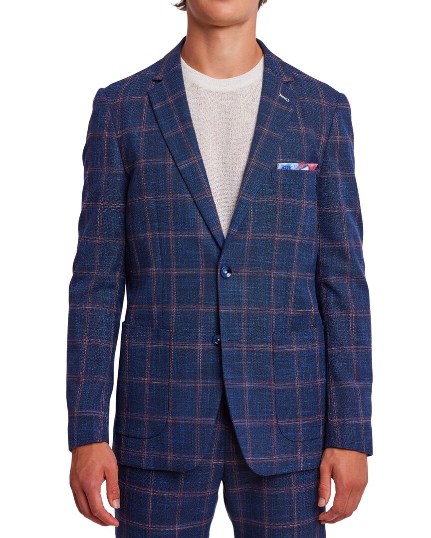 Paisley & Gray Dover Slim Fit Plaid Sport Coat