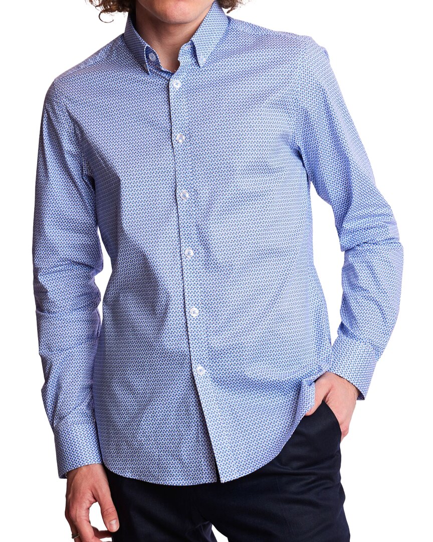 Paisley & Gray Brian Stretch Cotton Button-down Shirt
