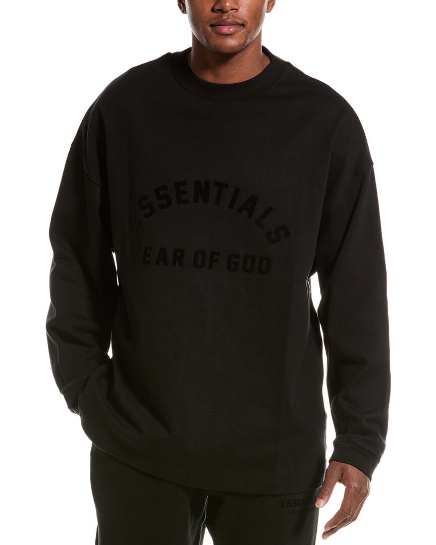 Essentials Fear Of God  Heavyknit T-shirt In Black