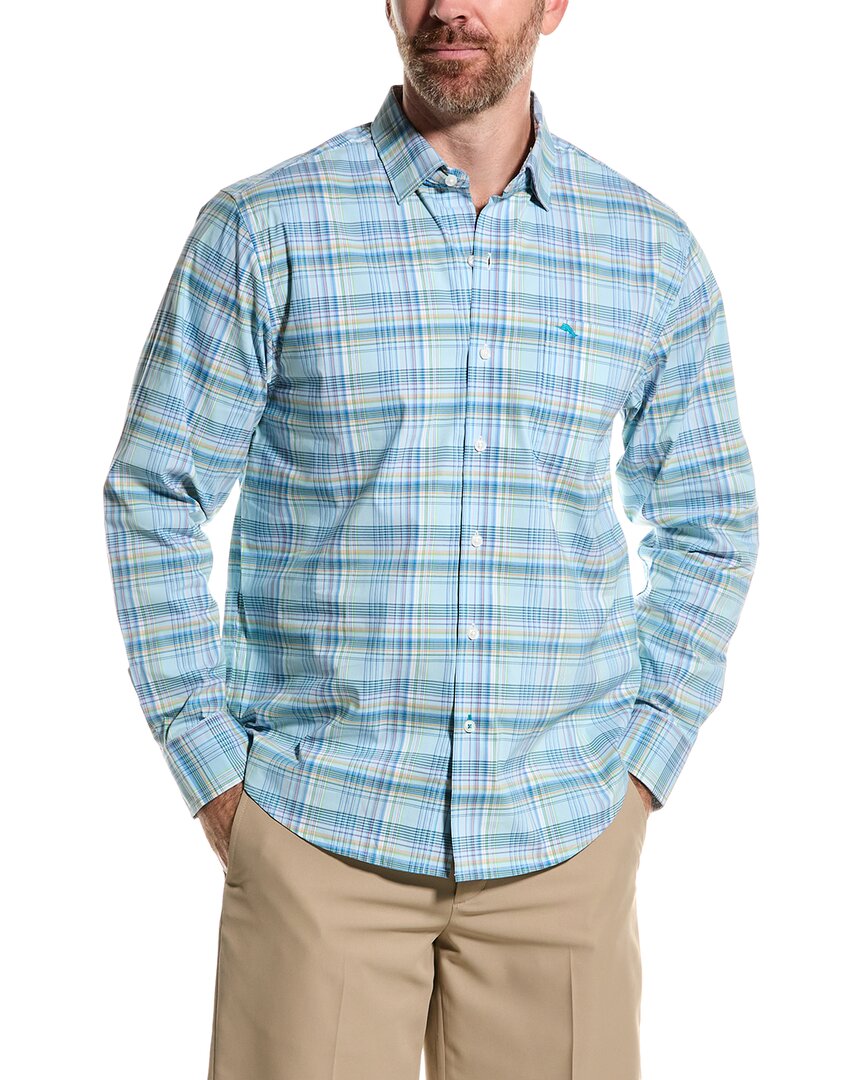 Tommy Bahama Sarasota Woven Shirt In Blue