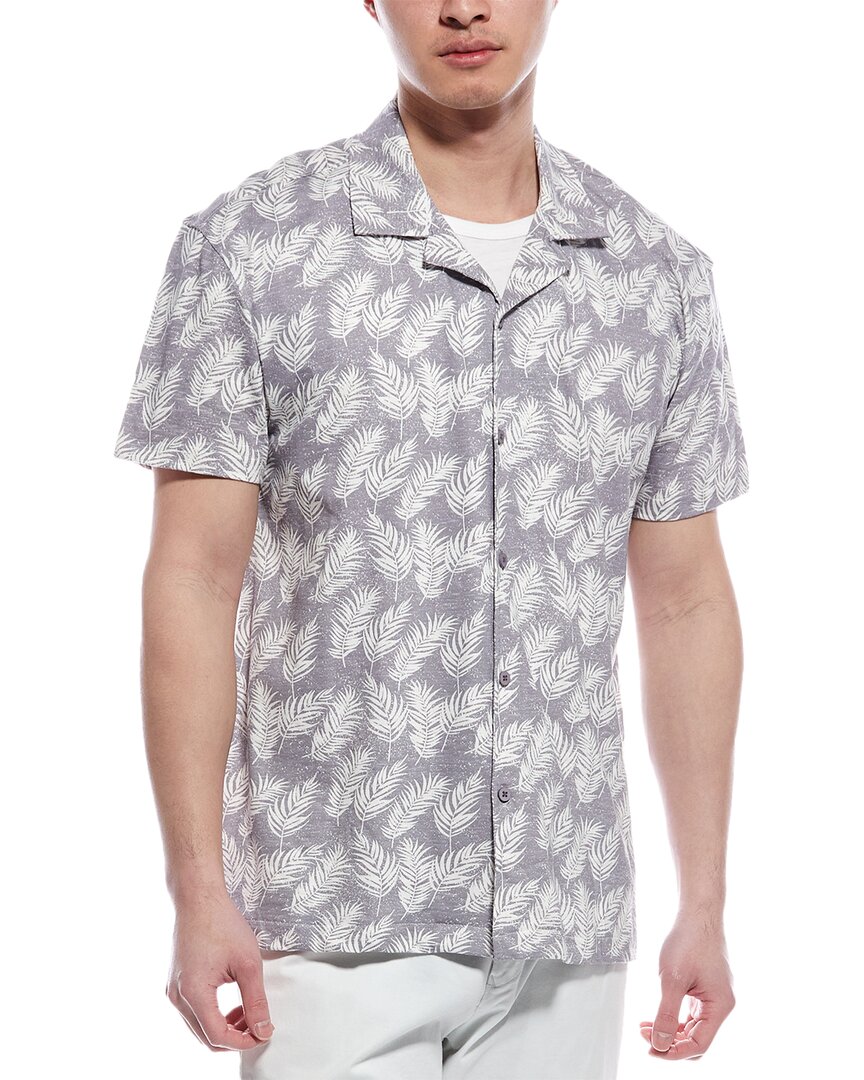 Report Collection Woven Shirt In Grey