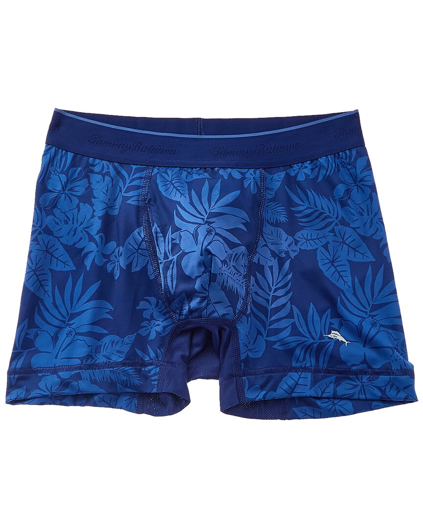 Tommy Bahama Mesh Tech Boxer Brief In Blue