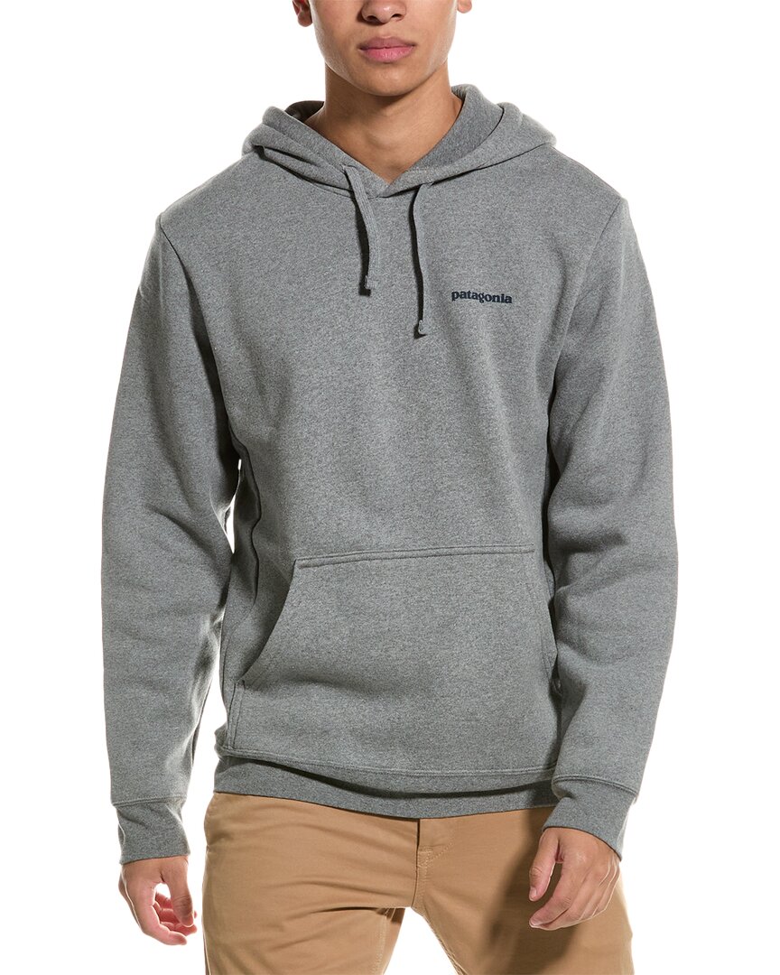 Patagonia ® Boardshort Logo Uprisal Hoodie In Grey