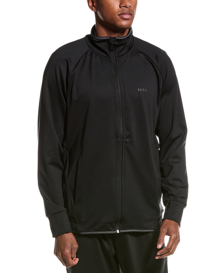 Hugo Boss Boss  Sicon Track Jacket In Black