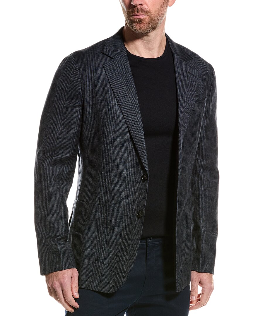 REISS REISS MATINEE LINEN & WOOL-BLEND BLAZER