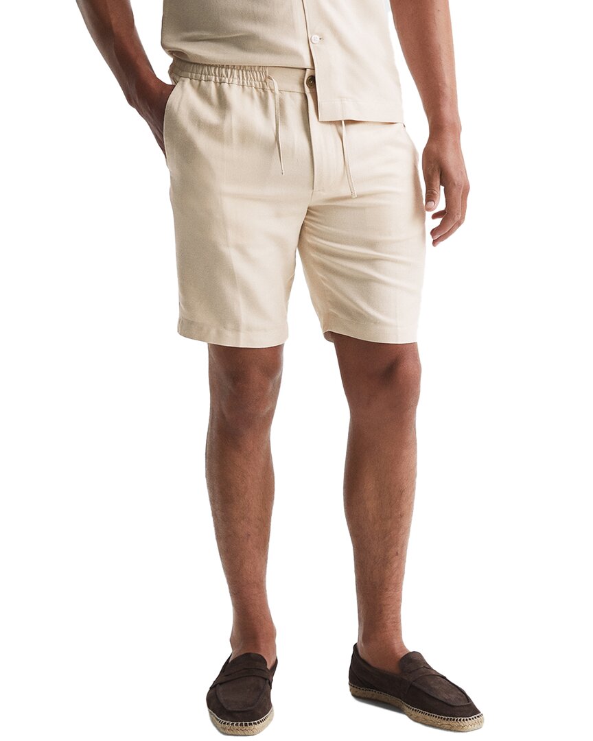 Reiss Payne Linen-blend Short