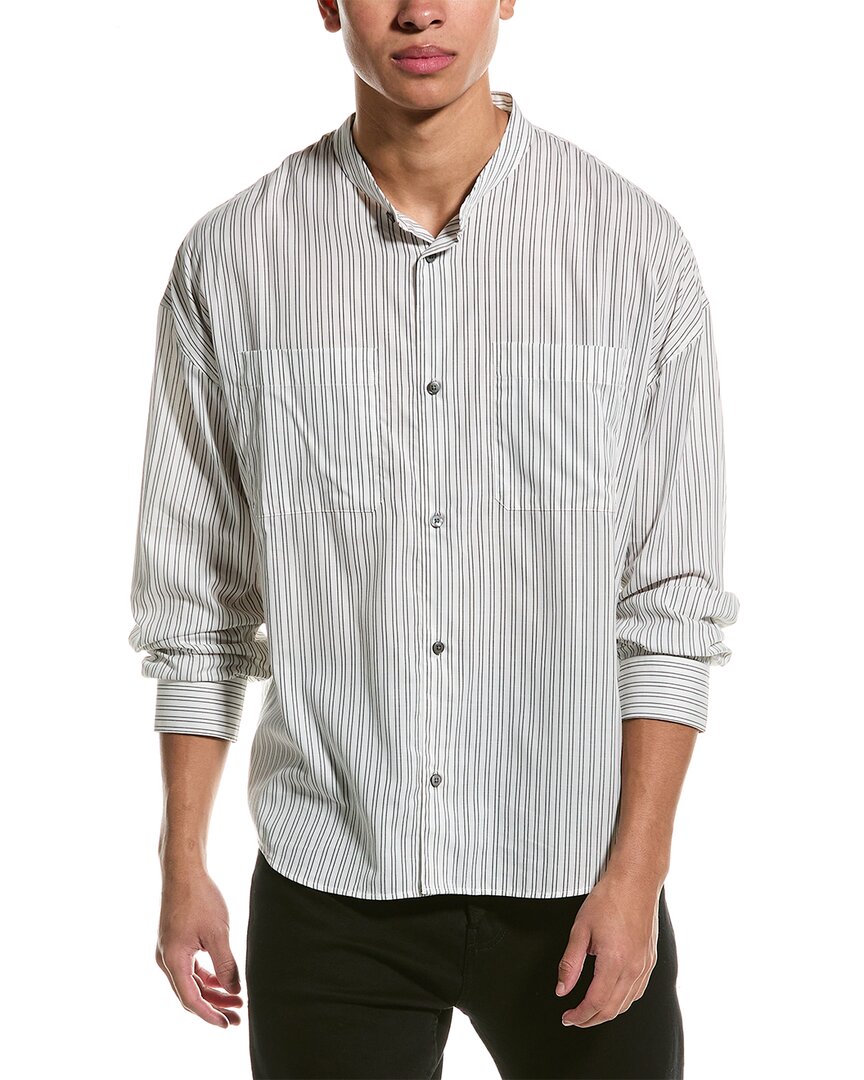 Frame Denim Relaxed Shirt In White