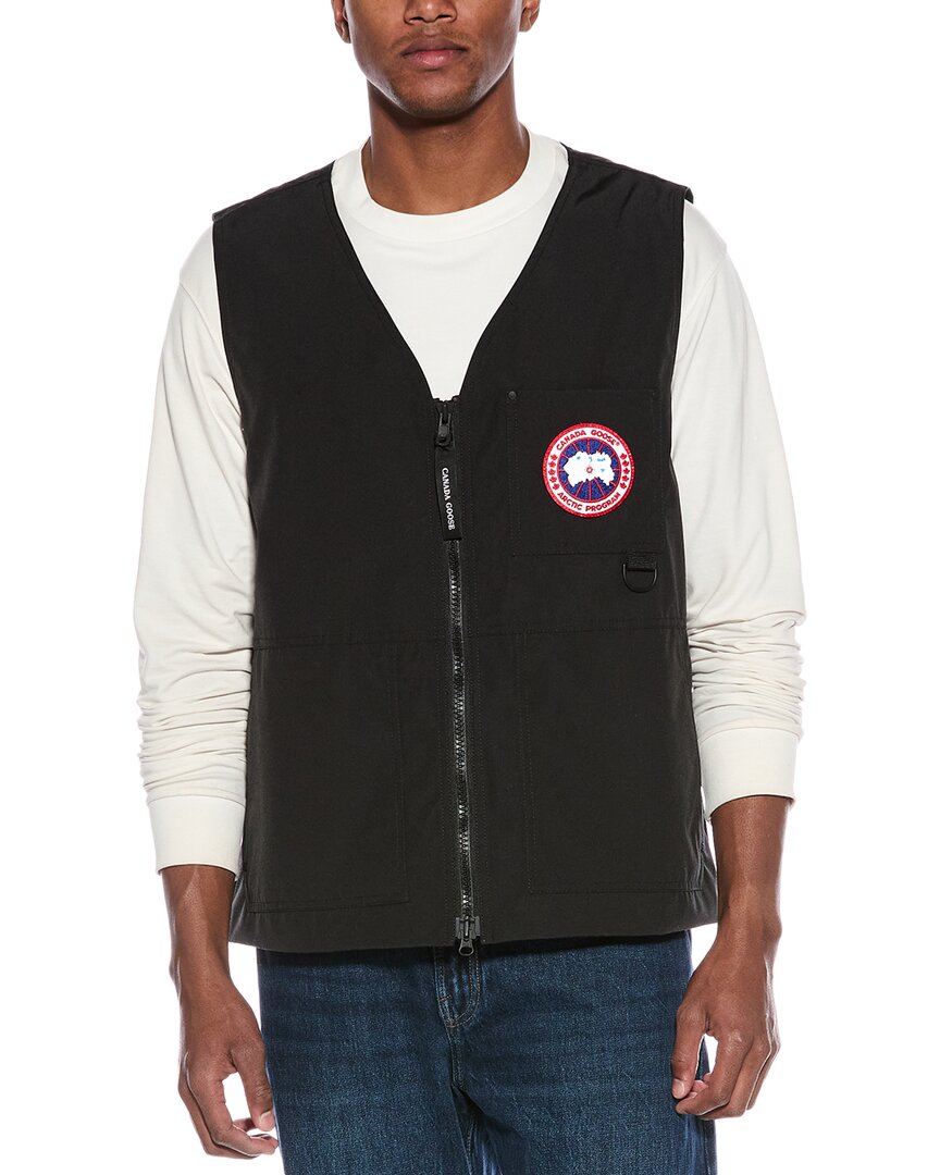 Canada Goose Canmore Nylon Vest In Black