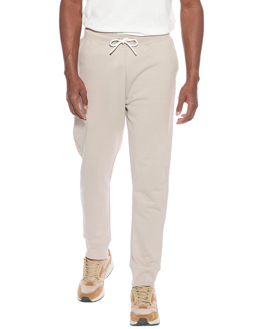 Canada Goose Cotton Track-pants With Ribbed Cuffs In Gray