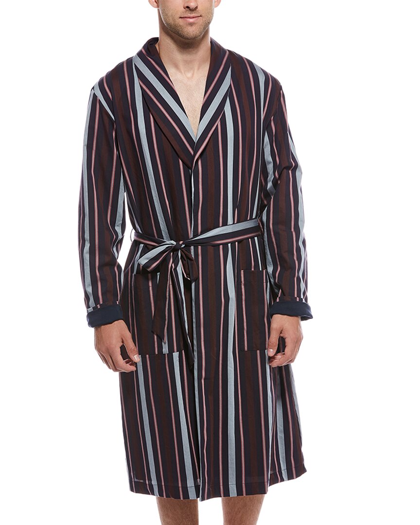 Hanro Shawl Collar Robe In Multi