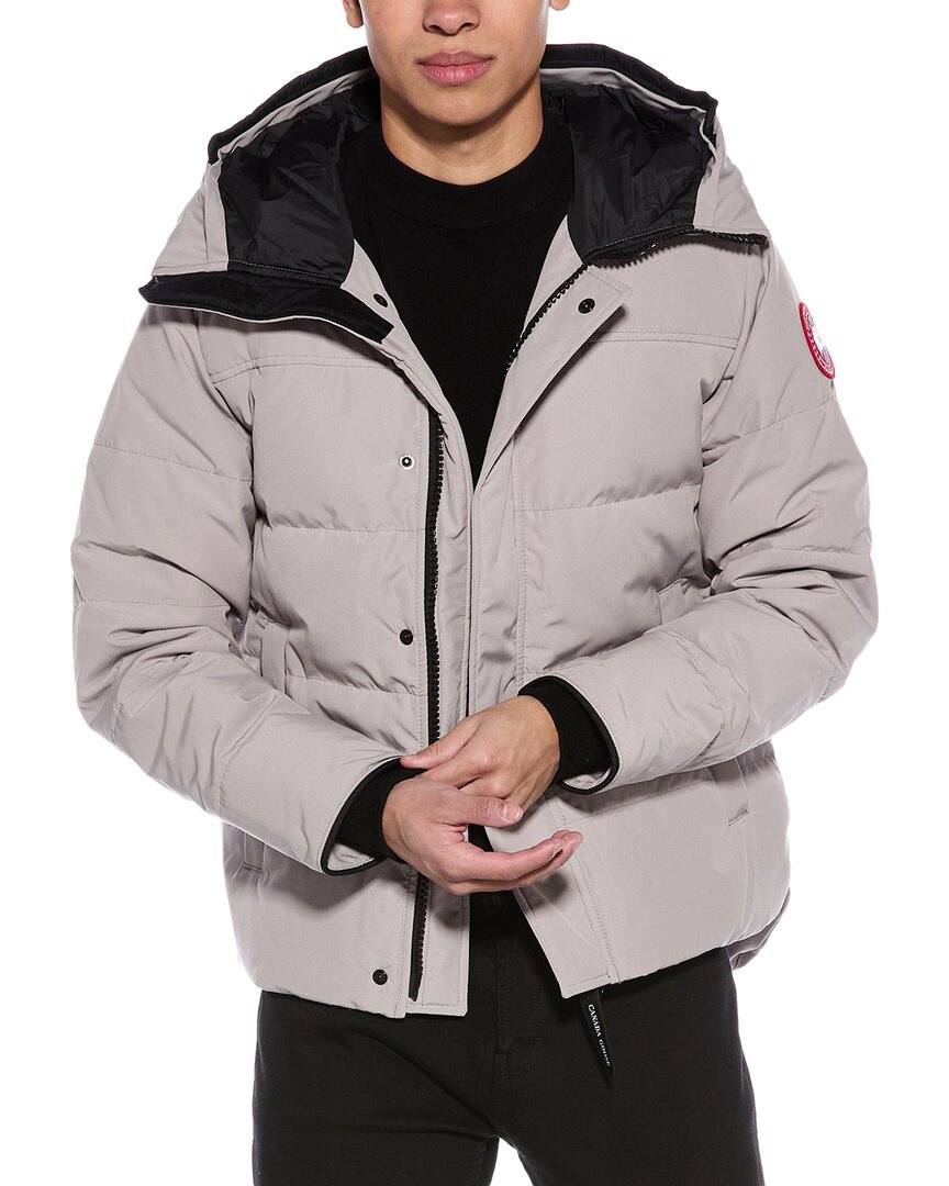 Canada Goose Macmillan Down Parka In White