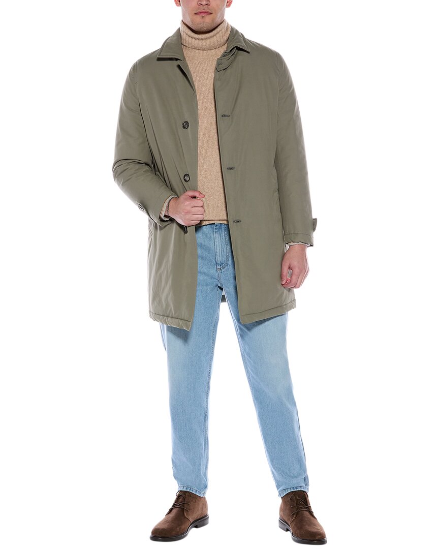 【関税&送料込】Brunello Cucinelli Parka In Misto Cotone Brunello Cucinelli - Navy Blue Cashmere Parka | Mitchell Stores