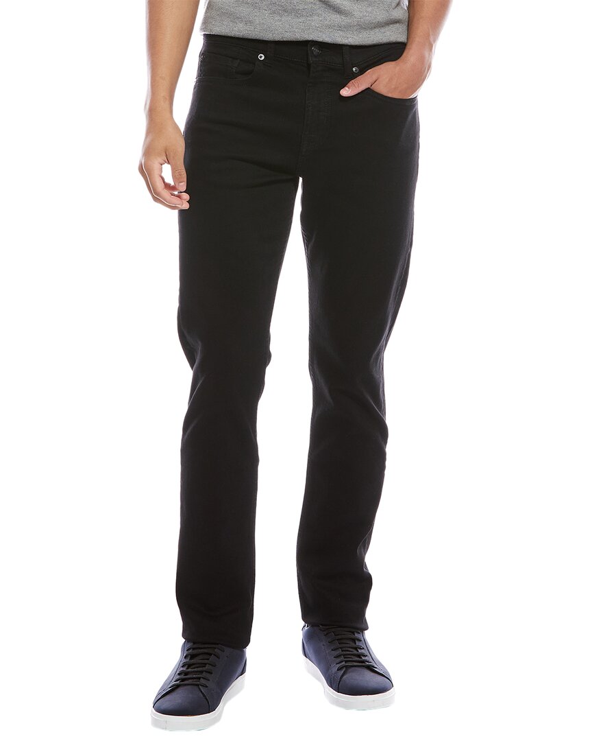 7 FOR ALL MANKIND 7 FOR ALL MANKIND SQUIGGLE JEANS BLACK SLIM ANKLE JEAN
