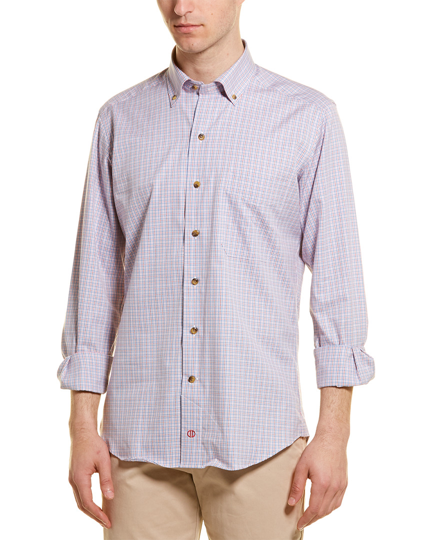 Image of David Donahue Casual Woven Shirt