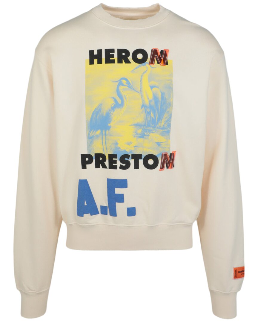 Heron Preston Stretch Cotton Graphic Pullover