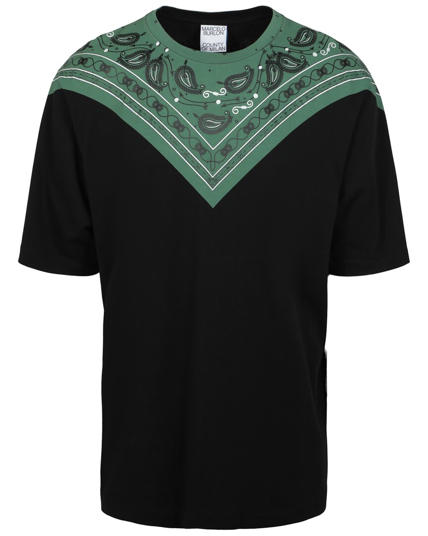 Marcelo Burlon County Of Milan Scarf Printed T-shirt