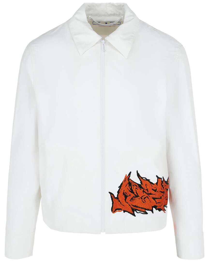 Off-white Long-sleeved Jacket