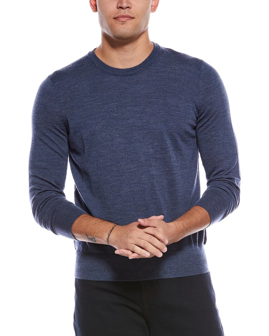 Brooks Brothers Crewneck Sweater In Blue