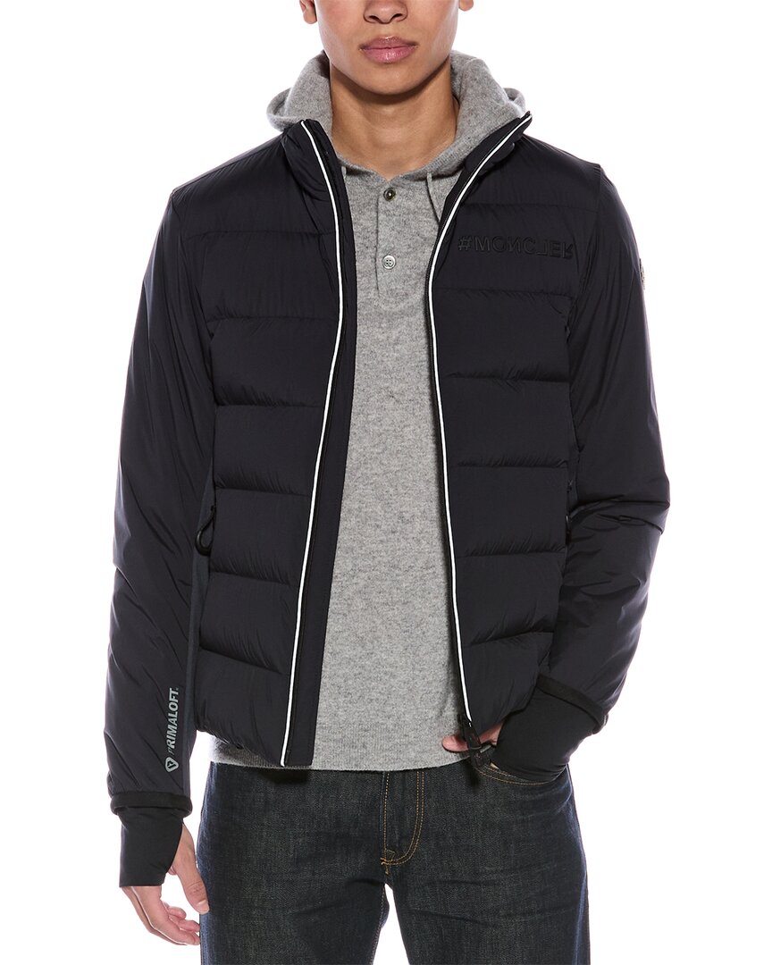 Moncler Puffer Down Jacket In Grey