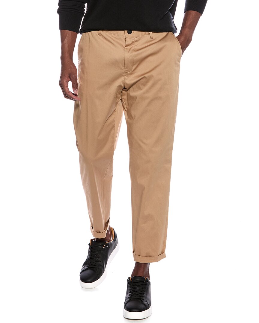 Hugo Boss Boss  Kane Tapered Fit Pant In Beige