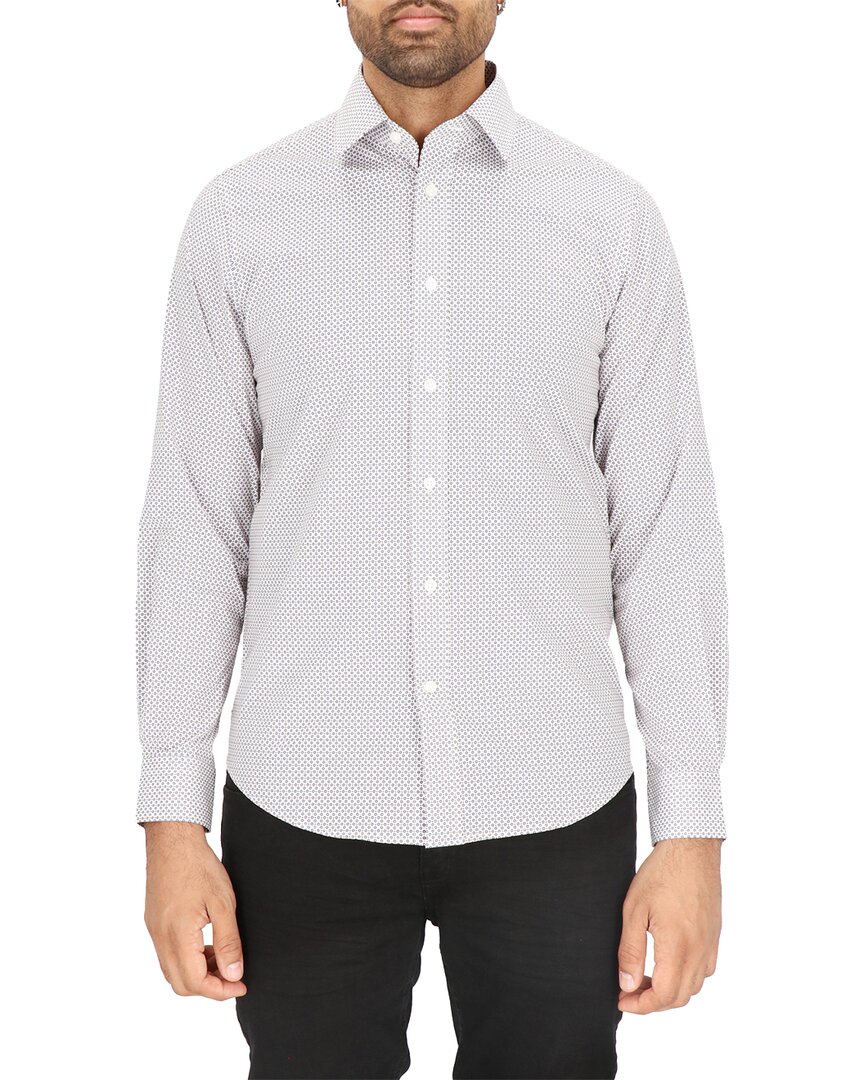 Scotch & Soda Modern Fit Dress Shirt In White