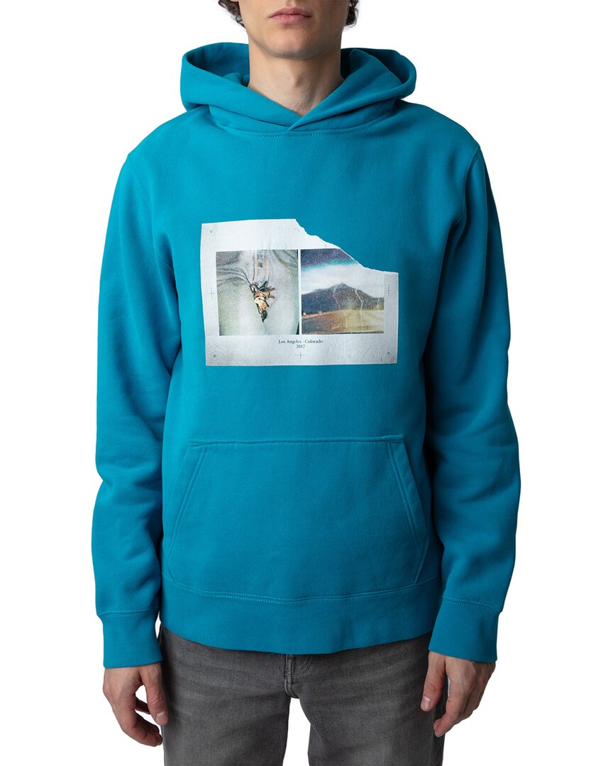Zadig & Voltaire Sanchi Photograph-print Cotton Hoodie